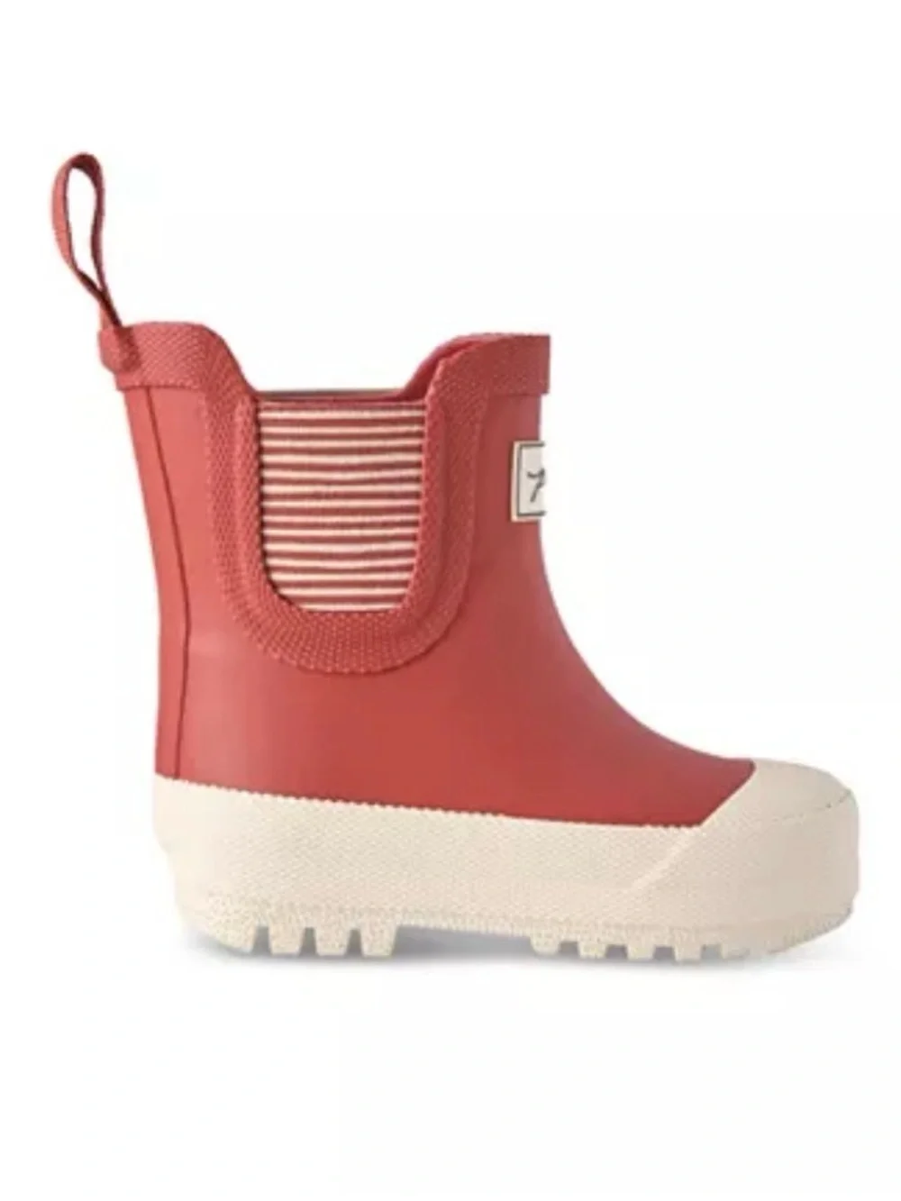 Pehr Unisex New Red Waterproof Pull-On Rain Boots